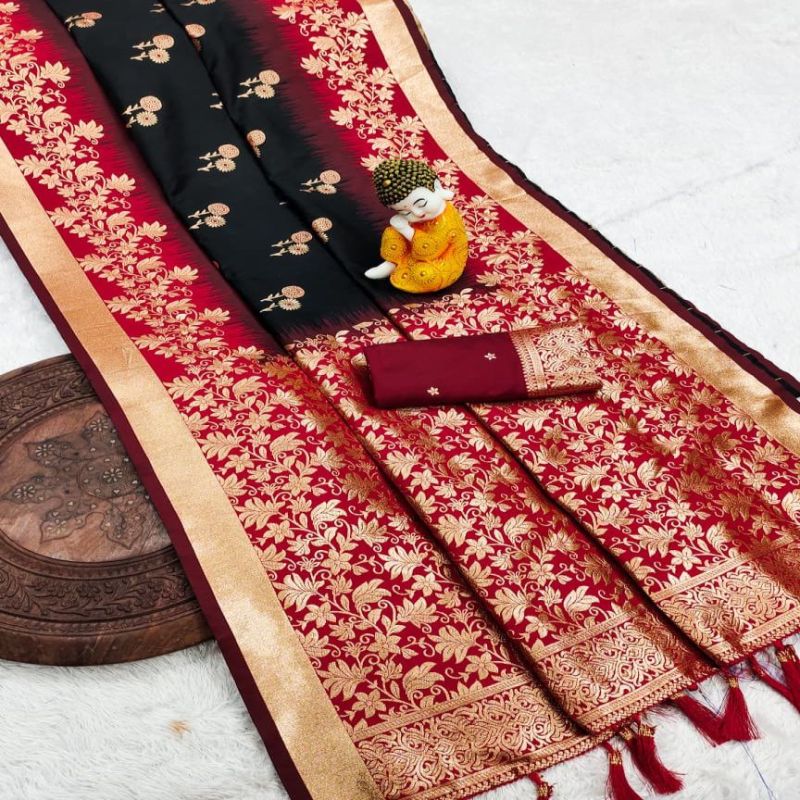 Pure Soft Banarasi Silk Saree