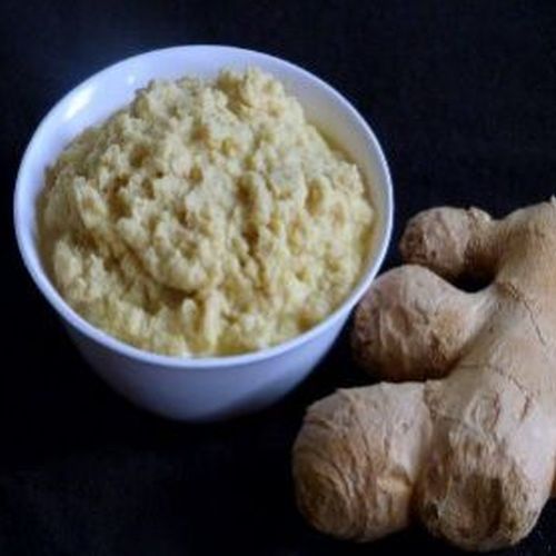 Frozen Ginger Paste, Color : Light Brown for Cooking
