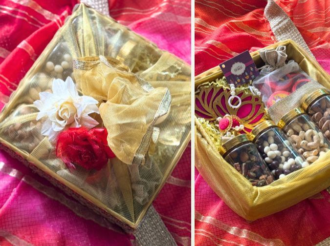 Premium Nut and Chocolate Festive Gift Hamper