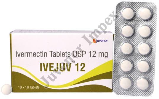 Ivermectin Tablets, Brand Name : IVEJUV, Packaging Type : Strip