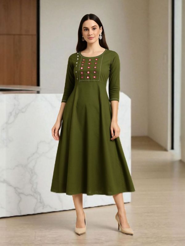 Long Cotton Kurti