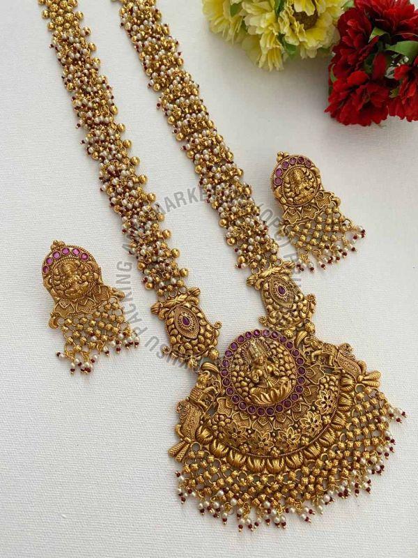 Antique Temple Design Necklace Set