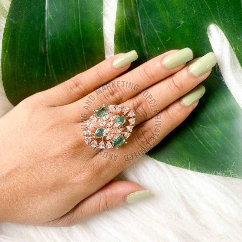 Designer Adjustable Statement Finger Ring