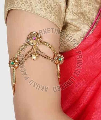 Gold Plated Traditional South Armlet