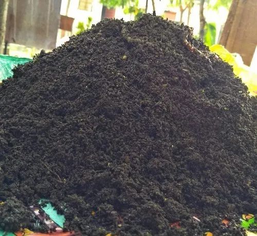 Organic Vermicompost Fertilizer, Moisture : 20-25%
