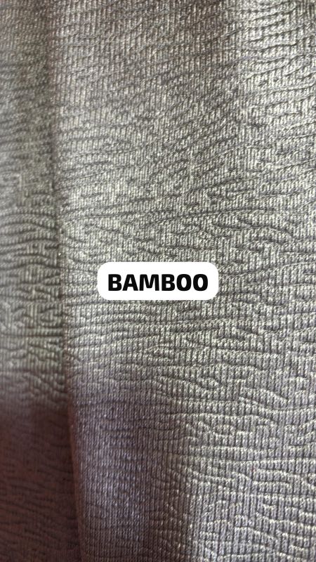 Bamboo Emboss Curtain Fabric