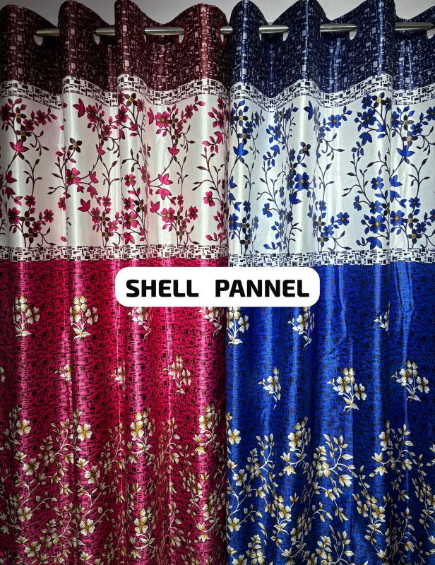 Shell Panel Readymade Curtain