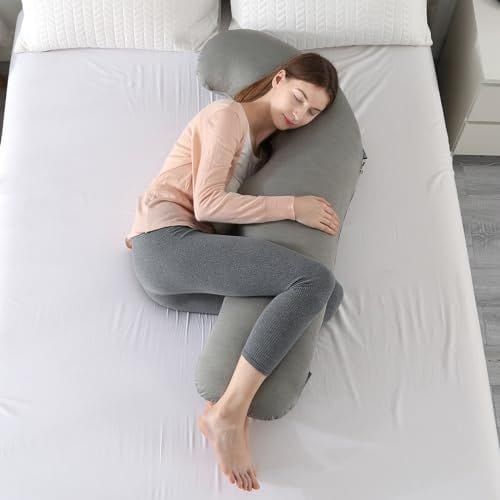Grey Full Body Pillow