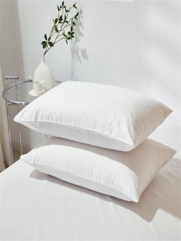Plain Comfortable White Pillow