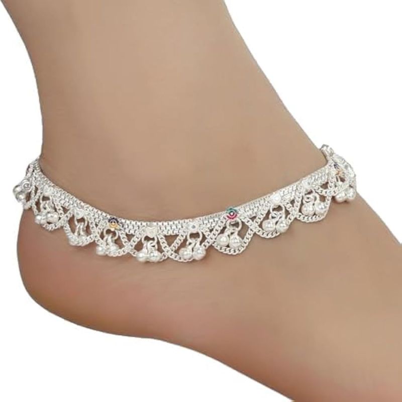 Silver Anklets