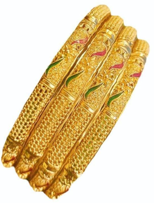 Ladies Brass Bangles