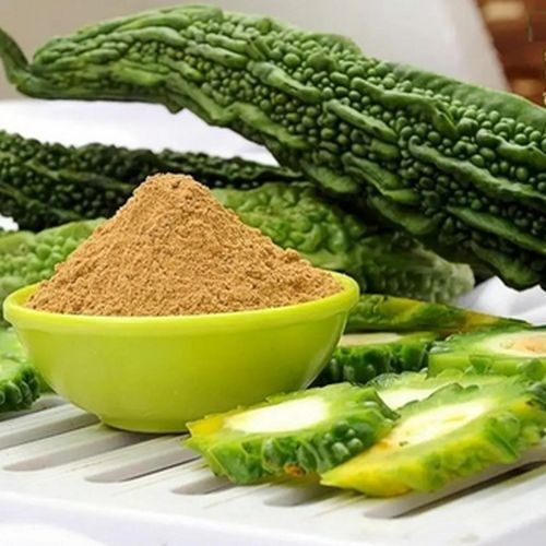 Green Dehydrated Bitter Gourd Powder for Cooking