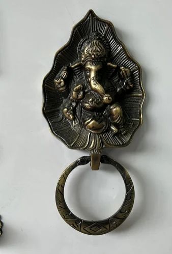 Brass Antique Ganesha Door Knocker