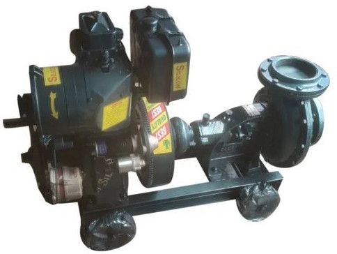 8 HP Heavy Duty Diesel Engine Pump Set