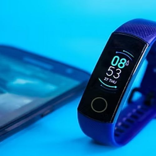 Digital Fitness Band, Color : Black, Blue, Packaging Type : Box