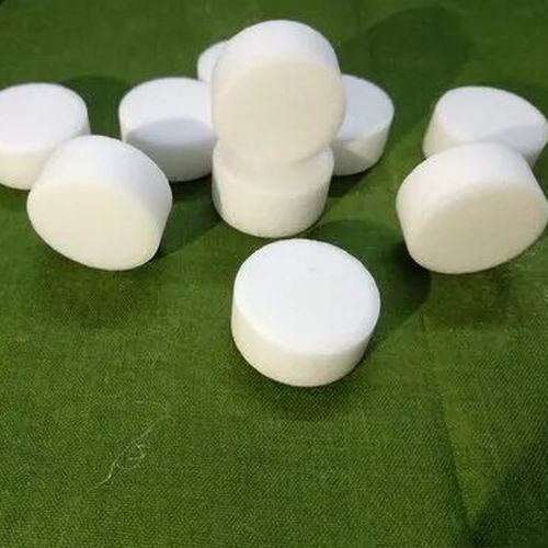 Salt Tablet, Color : White, Packaging Type : Plastic Bags