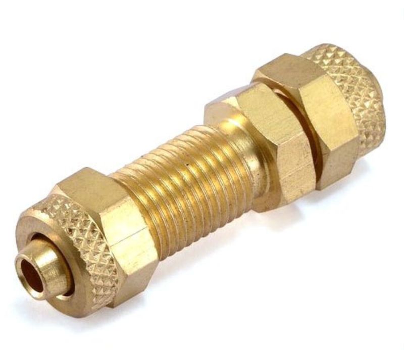 Brass Bulkhead Union