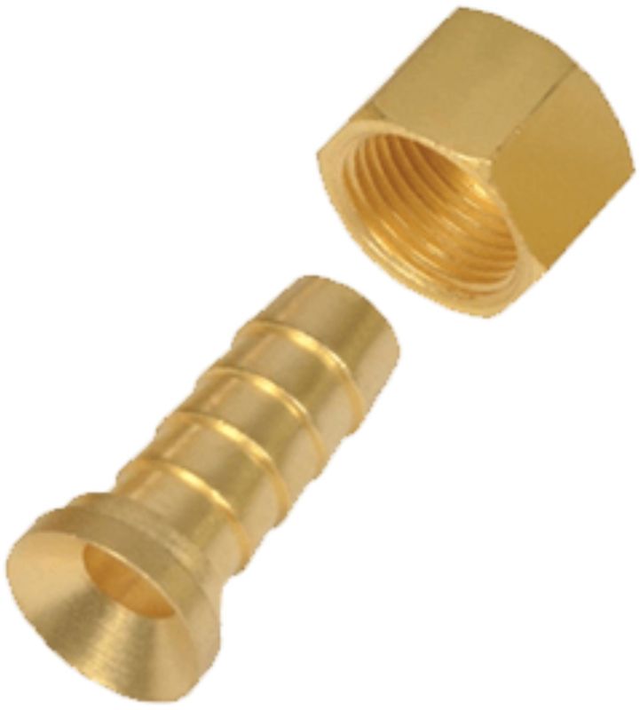 Rubber Hose Brass Nut