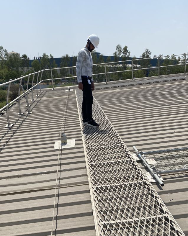 FRP Solar Walkway Grating