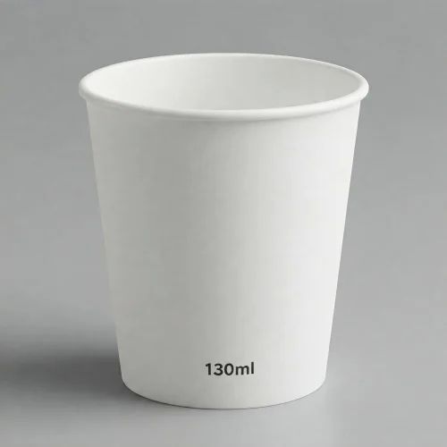130 Ml Plain Disposable Paper Cup