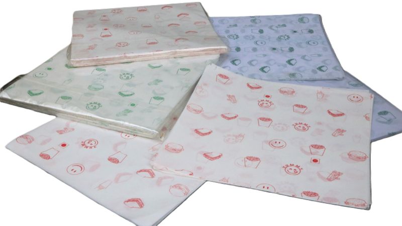 30 GSM Printed Butter Paper Sheet
