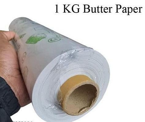 1 Kg 40 GSM Butter Paper Roll