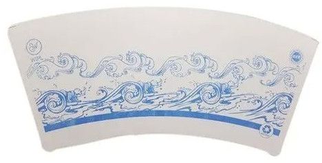 Disposable White Printed Paper Cup Blank