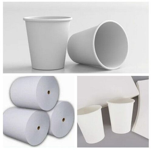 Plain White Cup Stock Paper