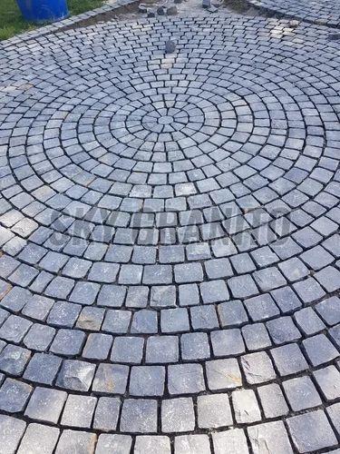 Decorative Grey Granite Cobblestone