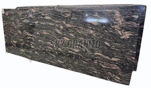 Polished Rainforest Brown Granite Slab 10 Ft * 3 Ft for Flooring