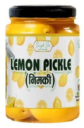 Food Singh Jee Organic Lemon Pickle