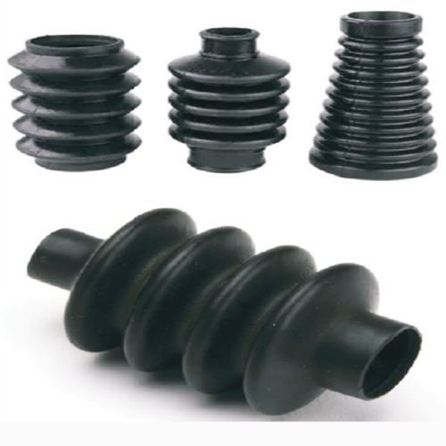 Flexible Rubber Bellows, Color : Black Standard for Industrial Use
