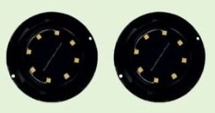 Plastic LED Solar Outdoor Buried Light, Color : Warm White