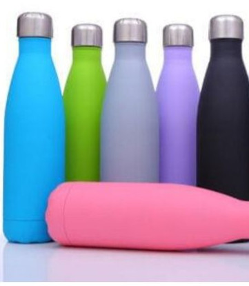 Water Bottle, Color : Multicolor, Cap Type : Screw Cap
