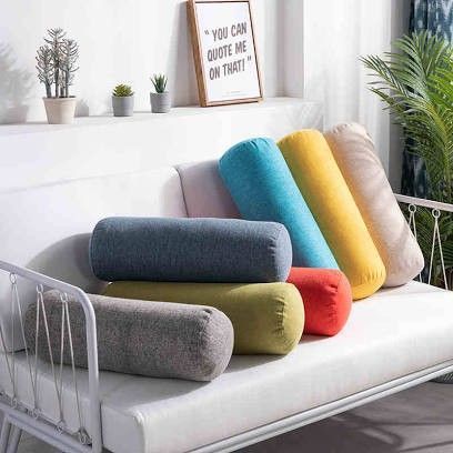 Luxurious Velvet Luxury Bolsters For Home Standard Size