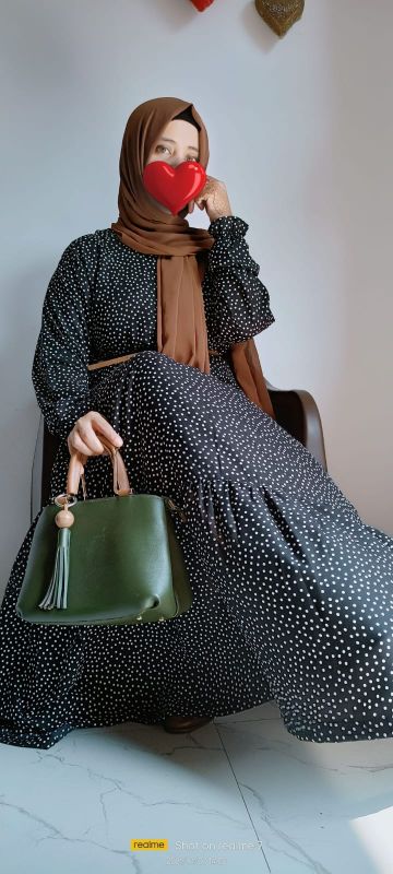 Polka Dot Abaya