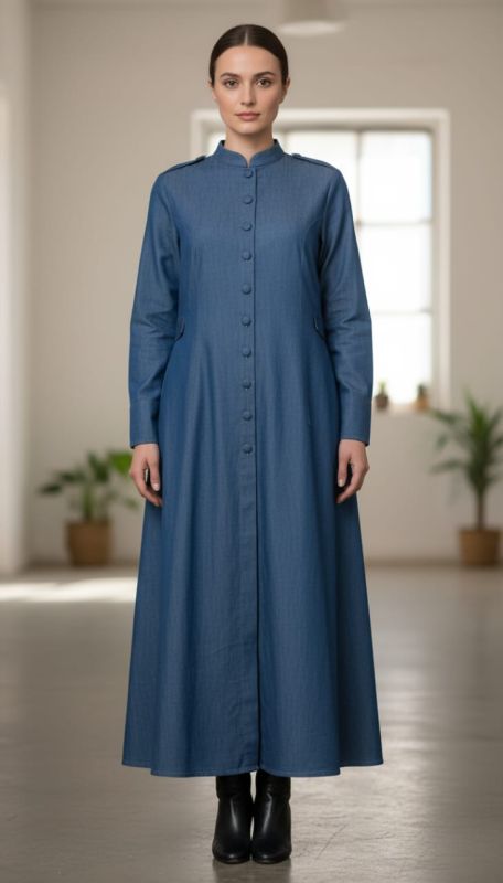 Premium Denim Abaya