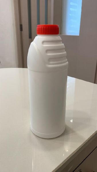 White HDPE Bottles, Shape : Cylindrical