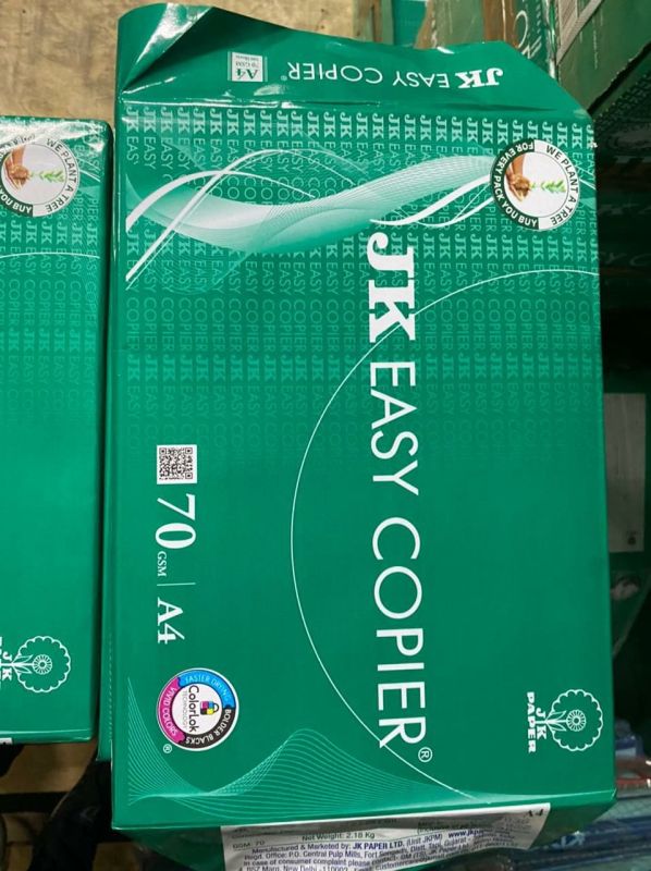 a4 Jk Easy Green 70 GSM Paper