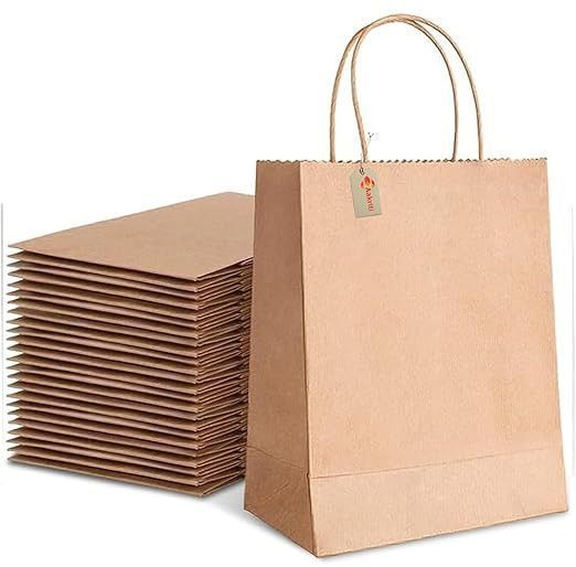 Brown Kraft Paper Carry Bag