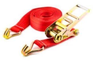 4 X 40 Inch Tie Down Ratchet Straps Operated With J Hook