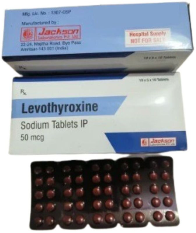Levothyroxine Sodium Tablets 50mcg