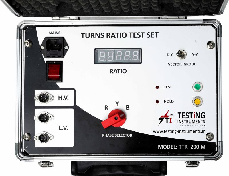 Portable Transformer Turns Ratio Test Set