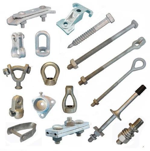 Polished Galvanized Iron Pole Line Hardware for Electrical Industry