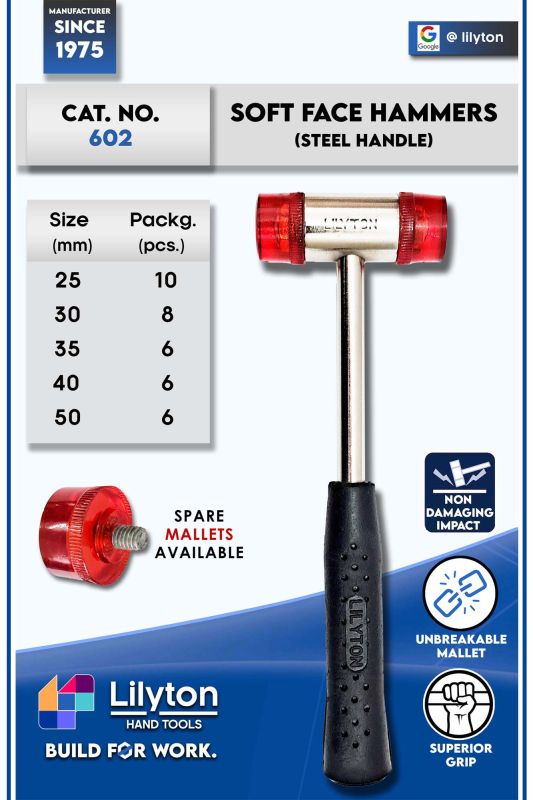 Lilyton Soft Face Hammer (Acetate Mallet)