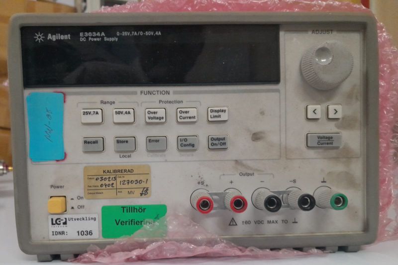 Agilent E3634A DC Power Supply