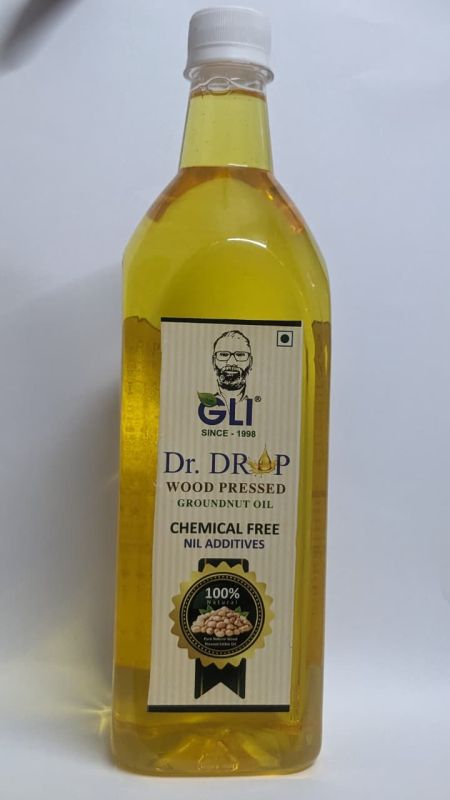 Wood Pressed Groundnut Oil