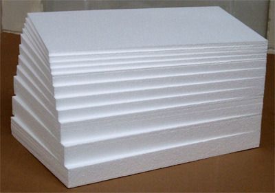 Thermocol Sheet, Color : White, Density : 20-40 Kg/m3