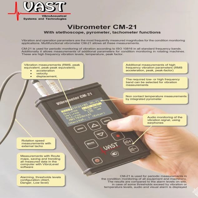 CM-21 Vibration Meter