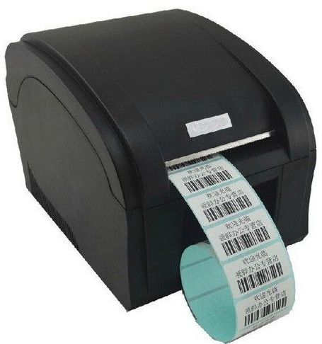 Semi Automatic Electric Label Printing Machine, Color : Black